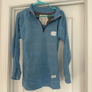 UNC QUARTER ZIP PRESSBOX/ROYCE SIZE SMALL